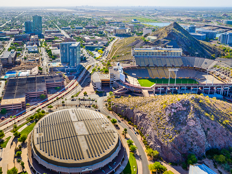 Football Arena at Tempe, Phoenix